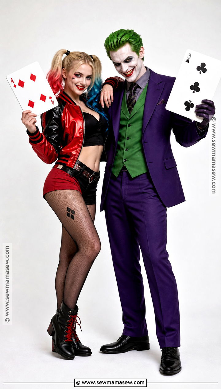 Harley Quinn And Joker Couple Costume - 50 couples costume ideas