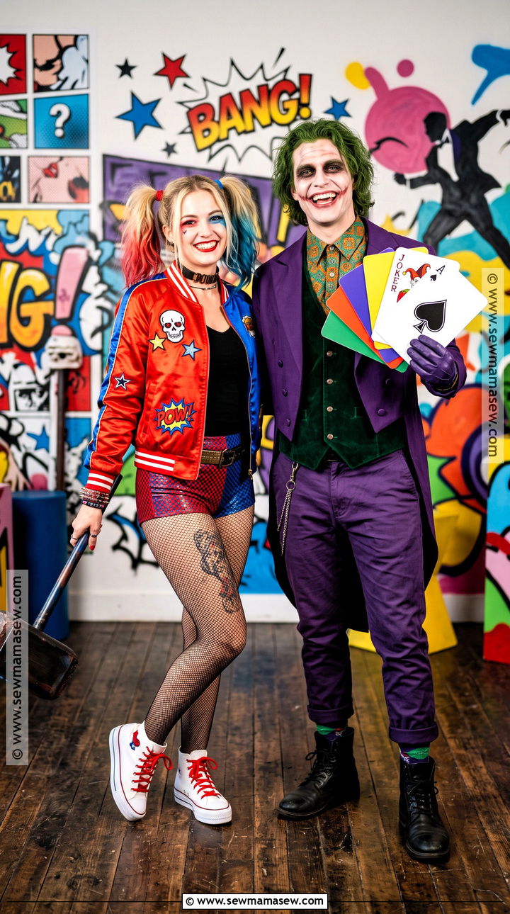 Harley Quinn And Joker Movie Costume - 30 movie costume ideas for couples
