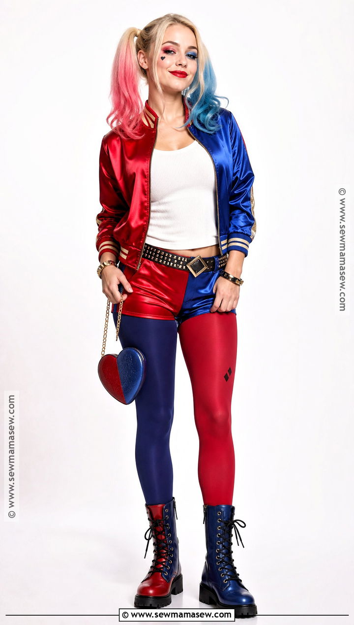 Harley Quinn Blonde Pigtail Costume - 35 costumes for blondes