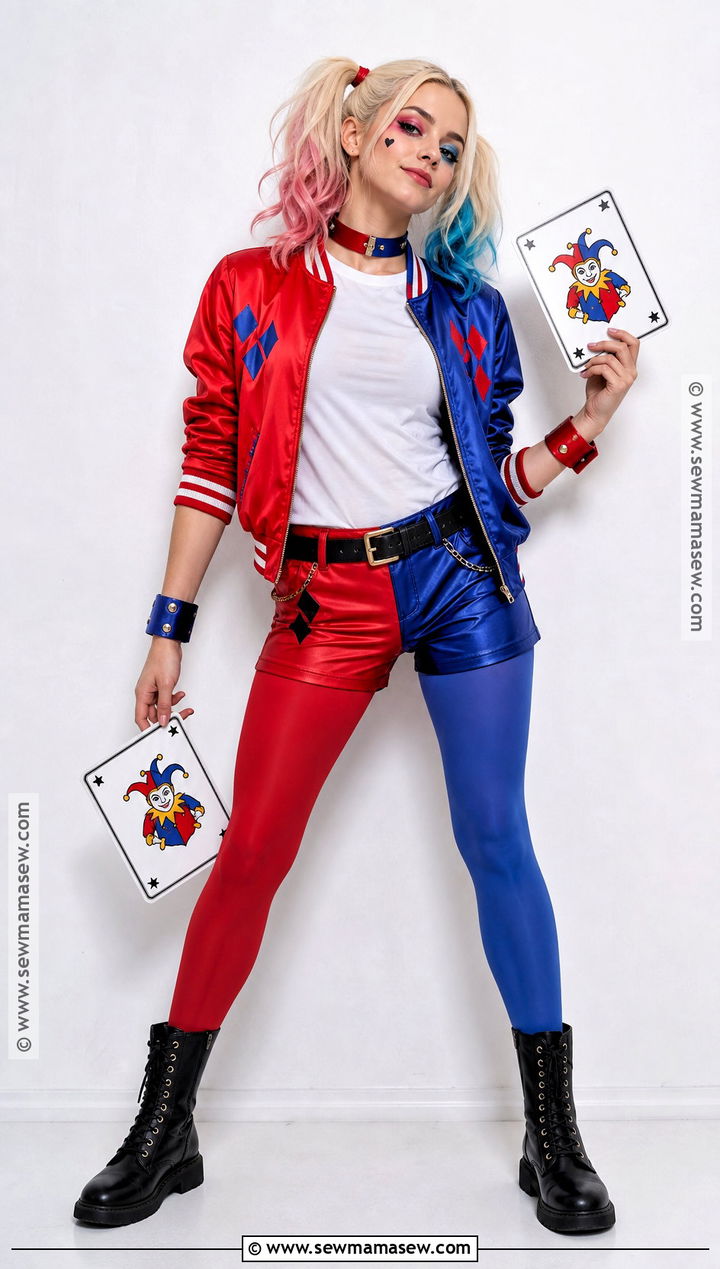 Harley Quinn Pigtail Costume - 35 blonde halloween costume ideas