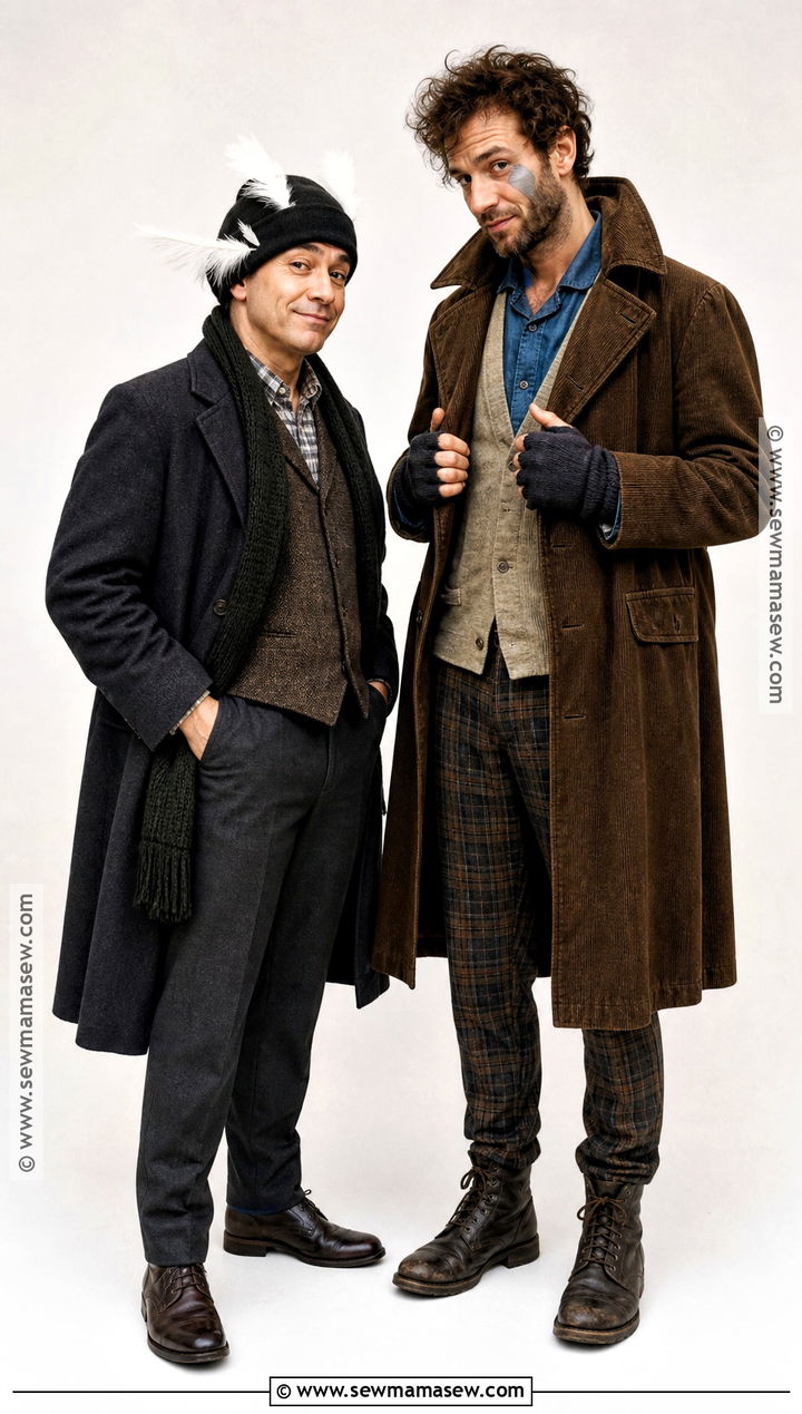 Harry And Marv Feather And Iron Costume - 30 Harry And Marv Home Alone Costume Ideas