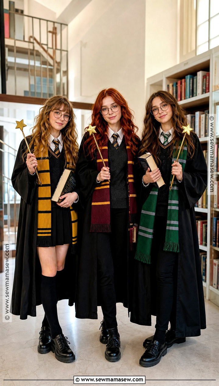 Harry Hermione And Ron Trio Costume - 30 trio dress up ideas