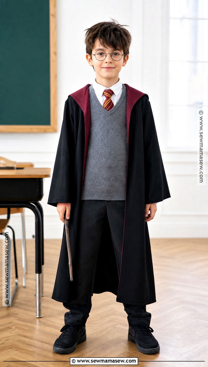 Harry Potter Costume With School Robe - 40 book character costumes for kids