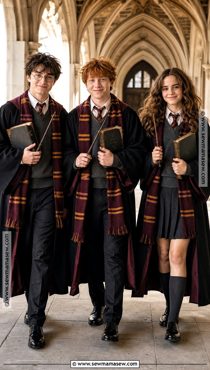 Harry Ron And Hermione Costume - 35 costume ideas for 3