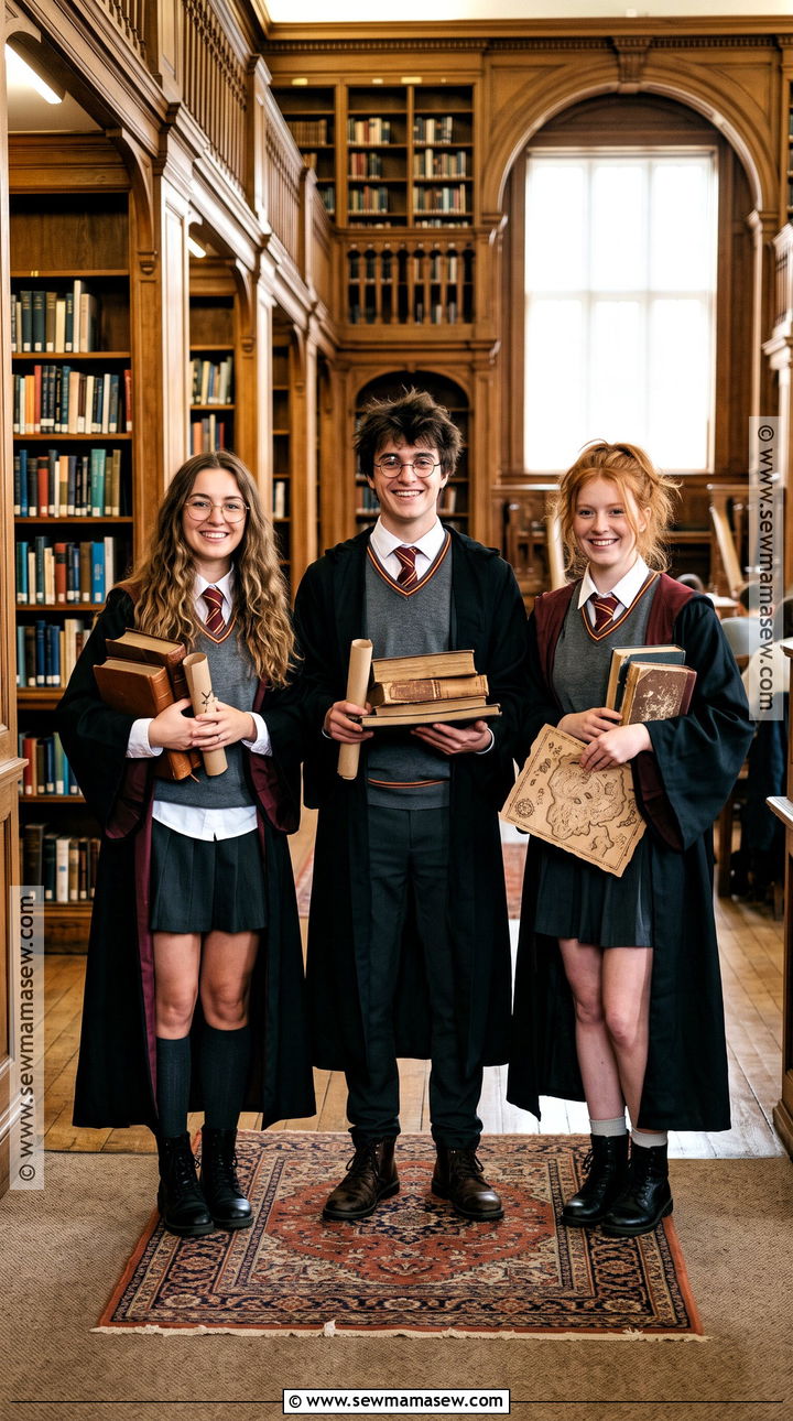 Harry Ron And Hermione Trio Costume - 30 Easy Trio Halloween Costumes