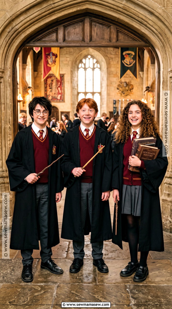 Harry Ron And Hermione Trio Costume - 50 harry potter costume ideas