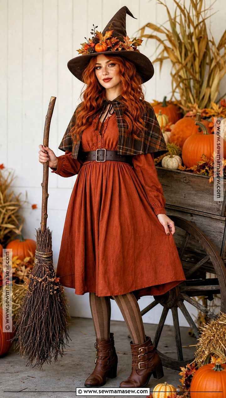 Harvest Witch Costume - 30 autumn costume ideas