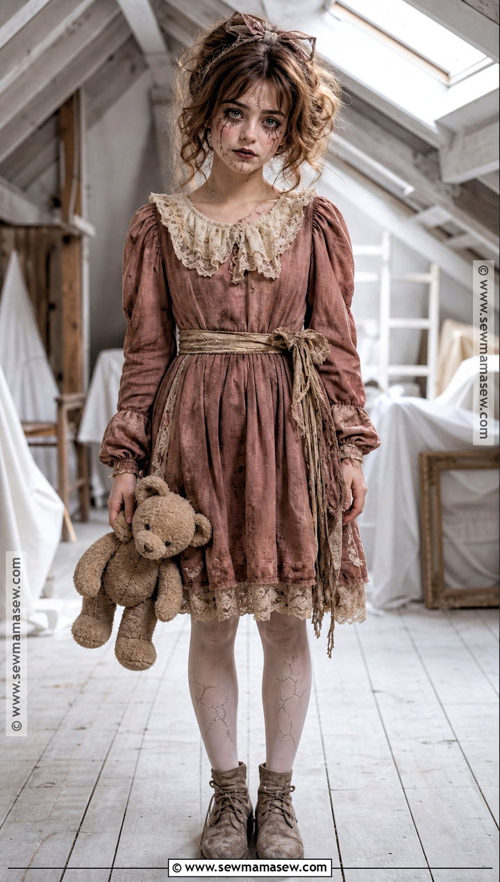 Haunted Attic Doll Costume - 40 doll costume ideas