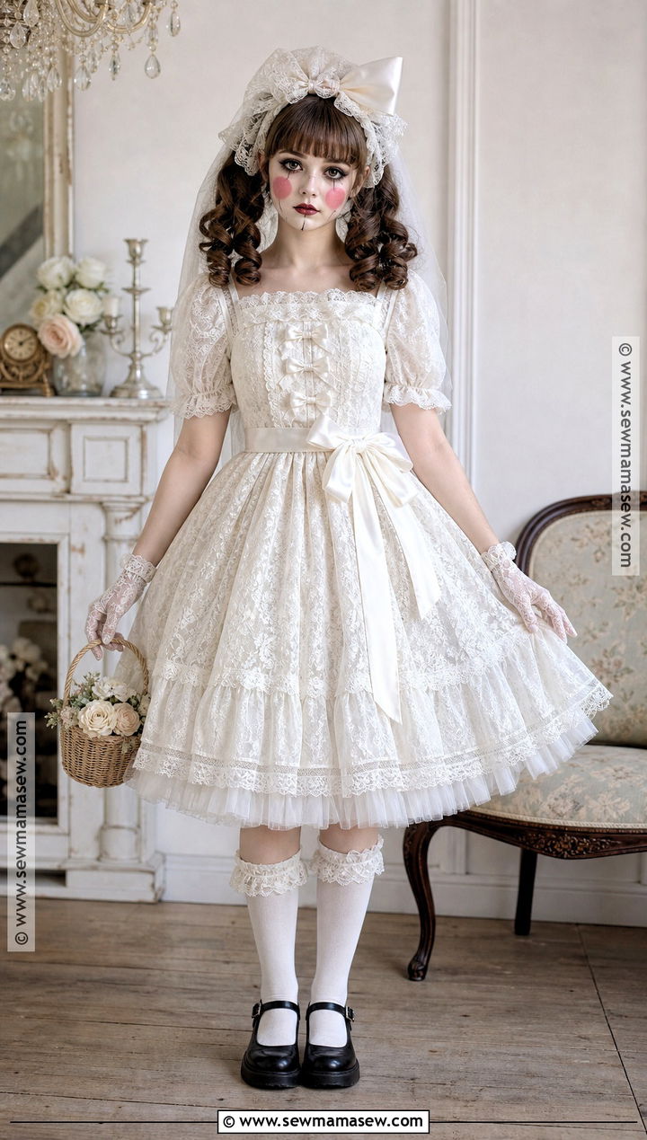 Haunted Doll Bride Costume - 35 bride halloween costume ideas