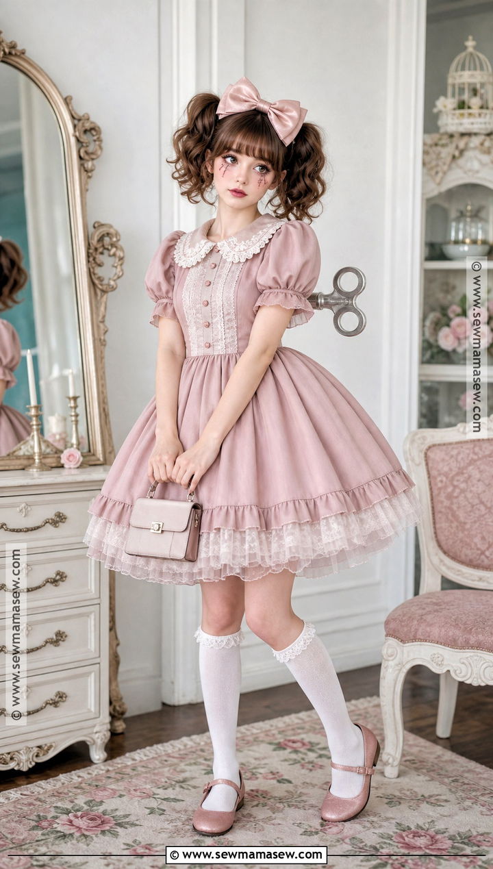 Haunted Doll Halloween Dress - 30 halloween dress ideas