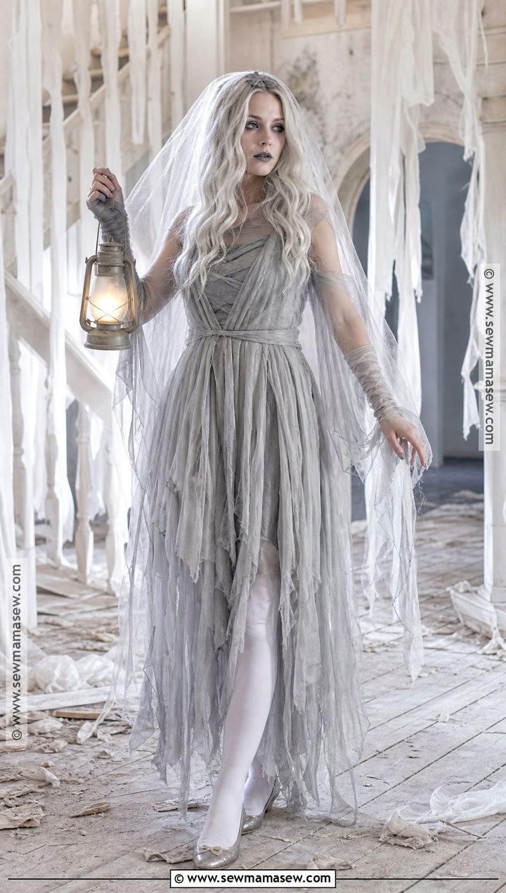 Haunted Ghost Horror Costume - 40 horror costume ideas
