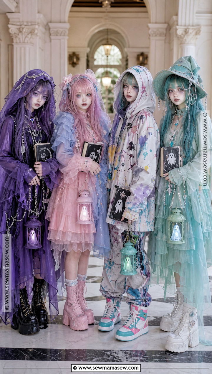 Haunted Ghost Monster High Group Costume - 35 Monster High Group Costume Ideas