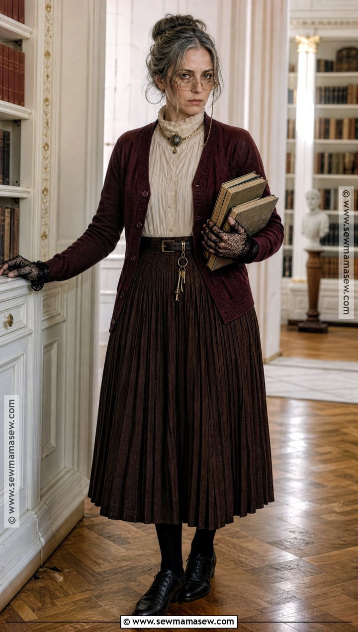 Haunted Librarian Cosplay - 30 scary cosplay ideas