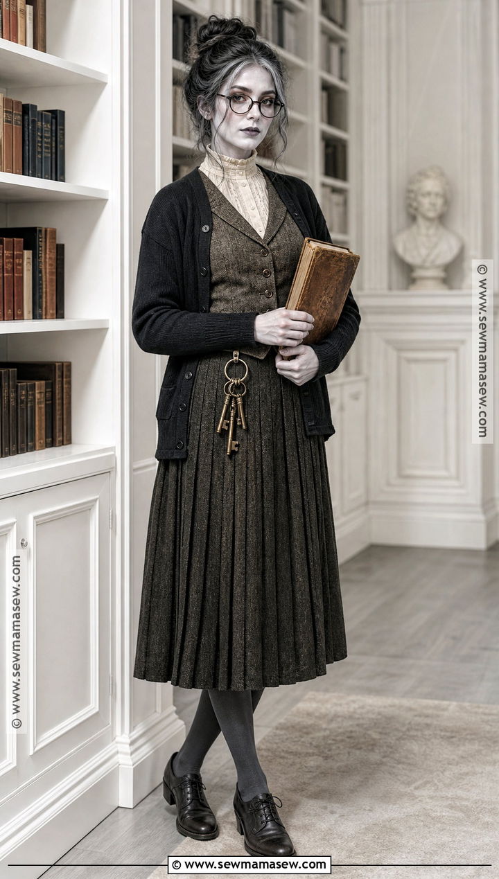 Haunted Librarian Costume - 40 scary halloween costume ideas