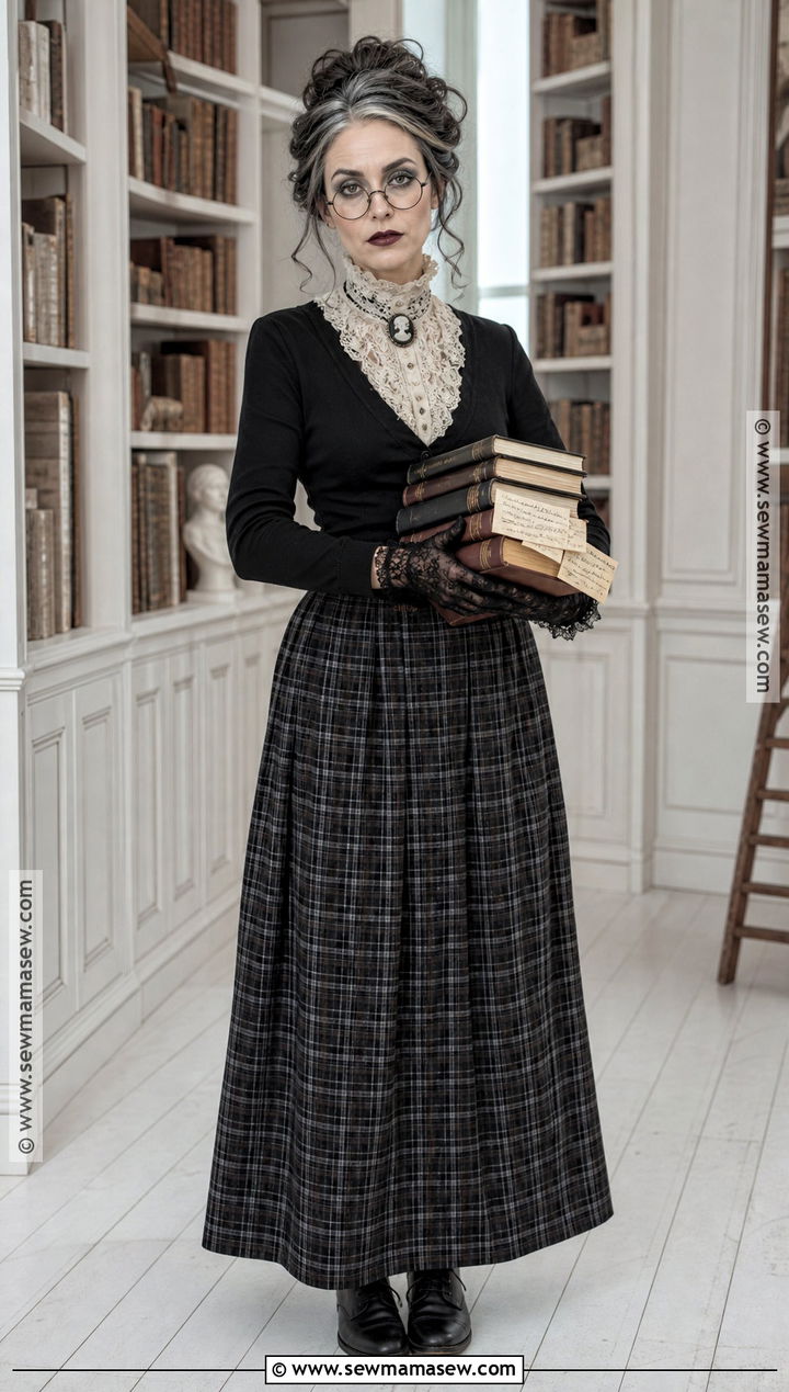 Haunted Librarian Gothic Costume - 35 Gothic Halloween Costumes