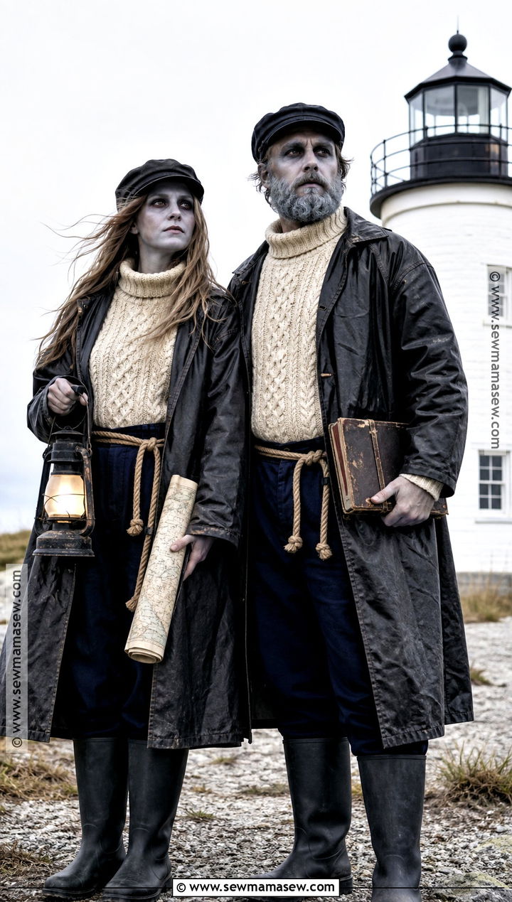 Haunted Lighthouse Keeper Couple Costume - 30 scary couple costumes