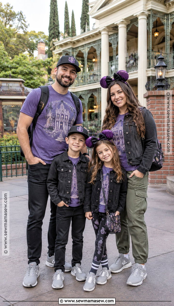 Haunted Mansion Disneyland Family Outfit - 15 disneyland family outfits fall