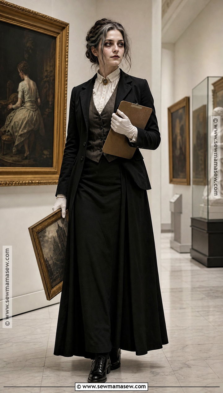 Haunted Museum Curator Costume - 45 nun costume ideas