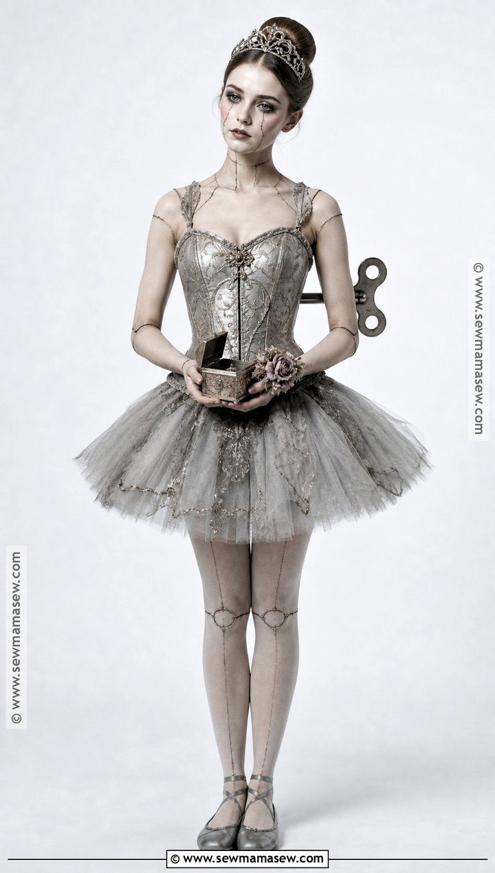 Haunted Music Box Dancer Costume - 45 scary costumes