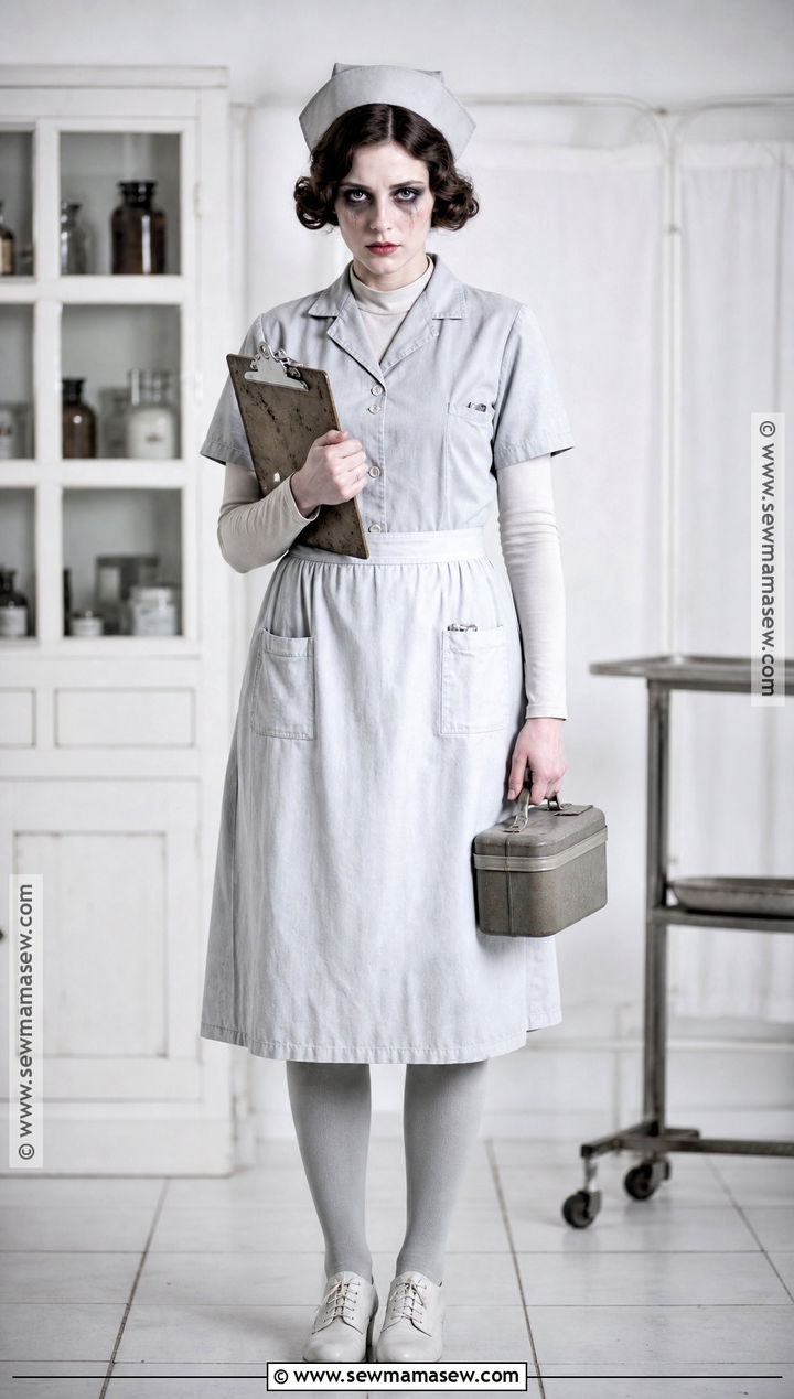 Haunted Nurse Cosplay - 30 scary cosplay ideas