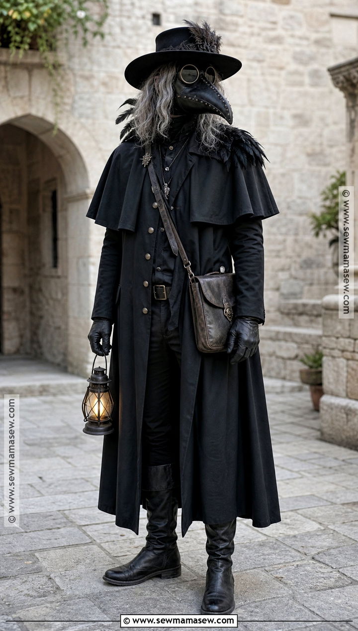 Haunted Plague Doctor Costume - 40 scary halloween costume ideas