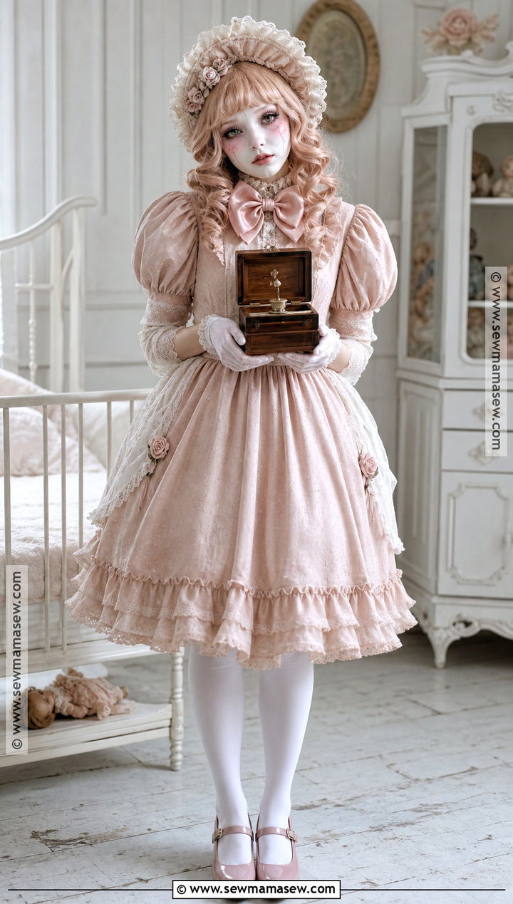 Haunted Porcelain Doll Cosplay - 30 scary cosplay ideas