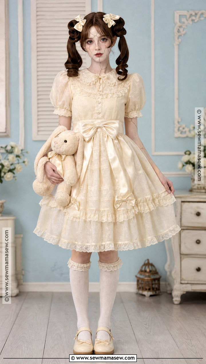 Haunted Porcelain Doll Costume - 40 unique halloween costumes for women