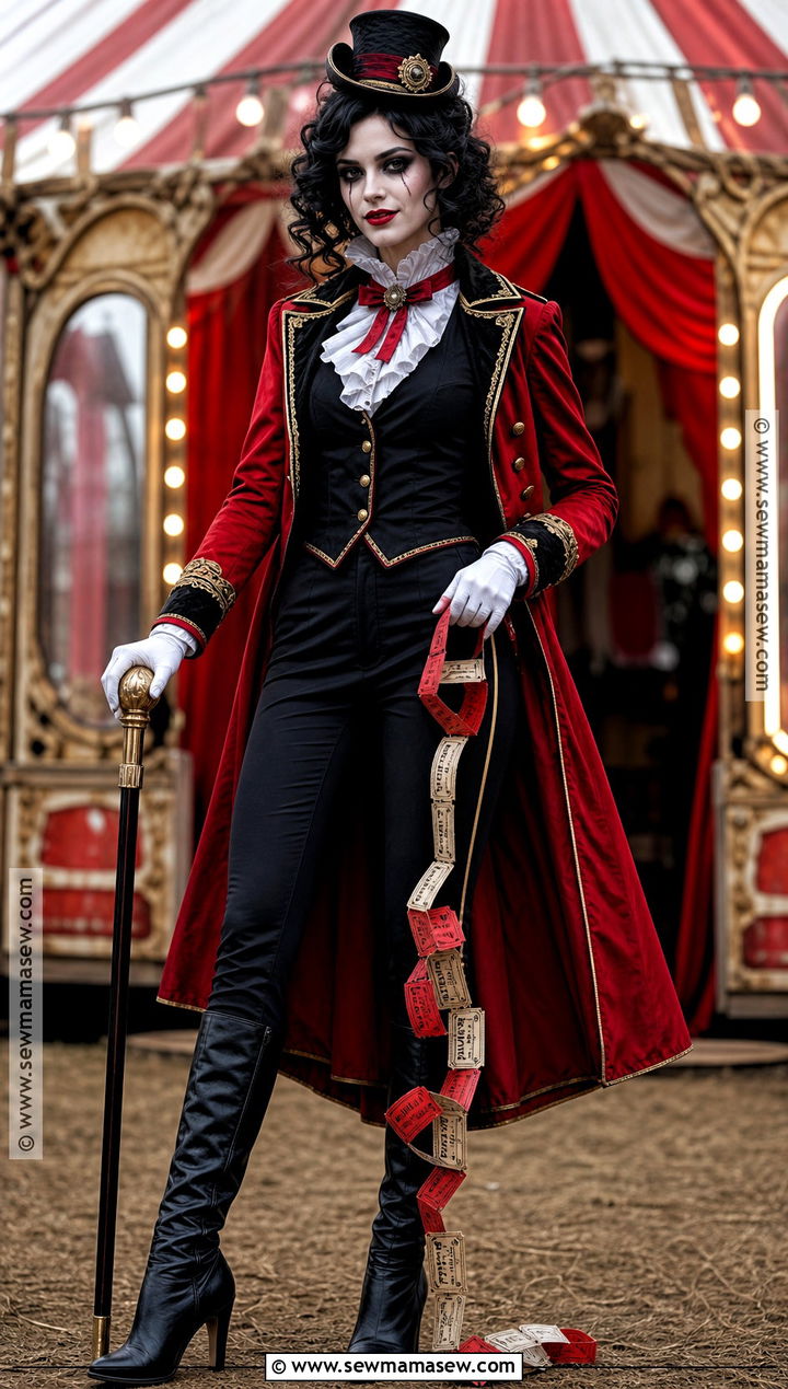 Haunted Ringmaster Horror Costume - 40 horror costume ideas