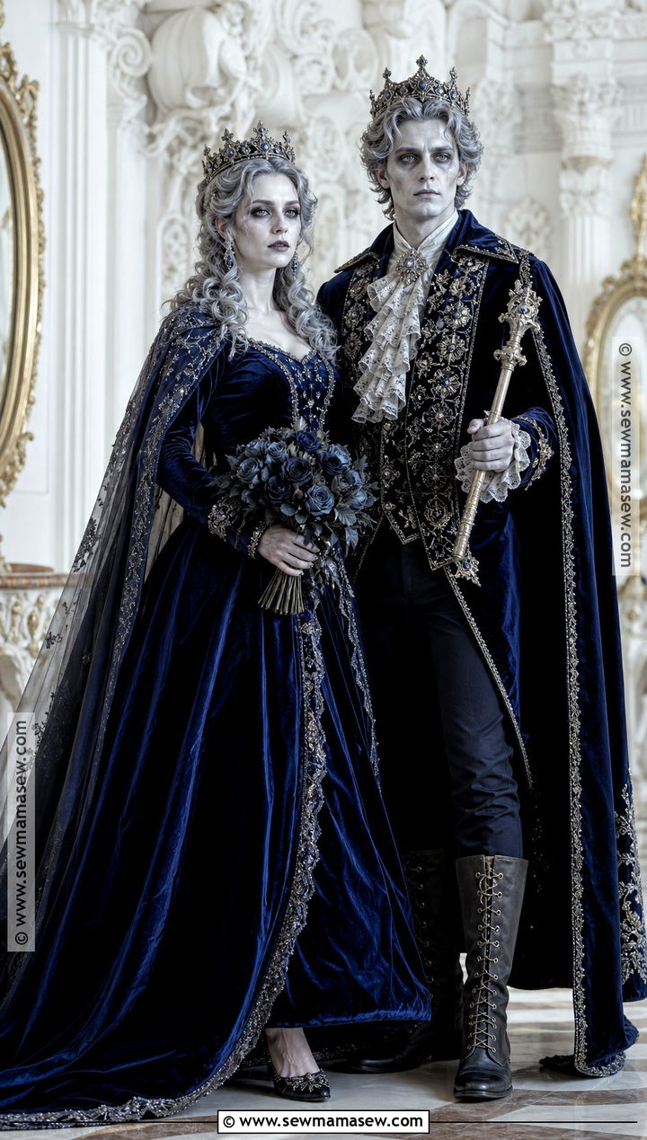 Haunted Royal Couple Costume - 30 scary couple costumes