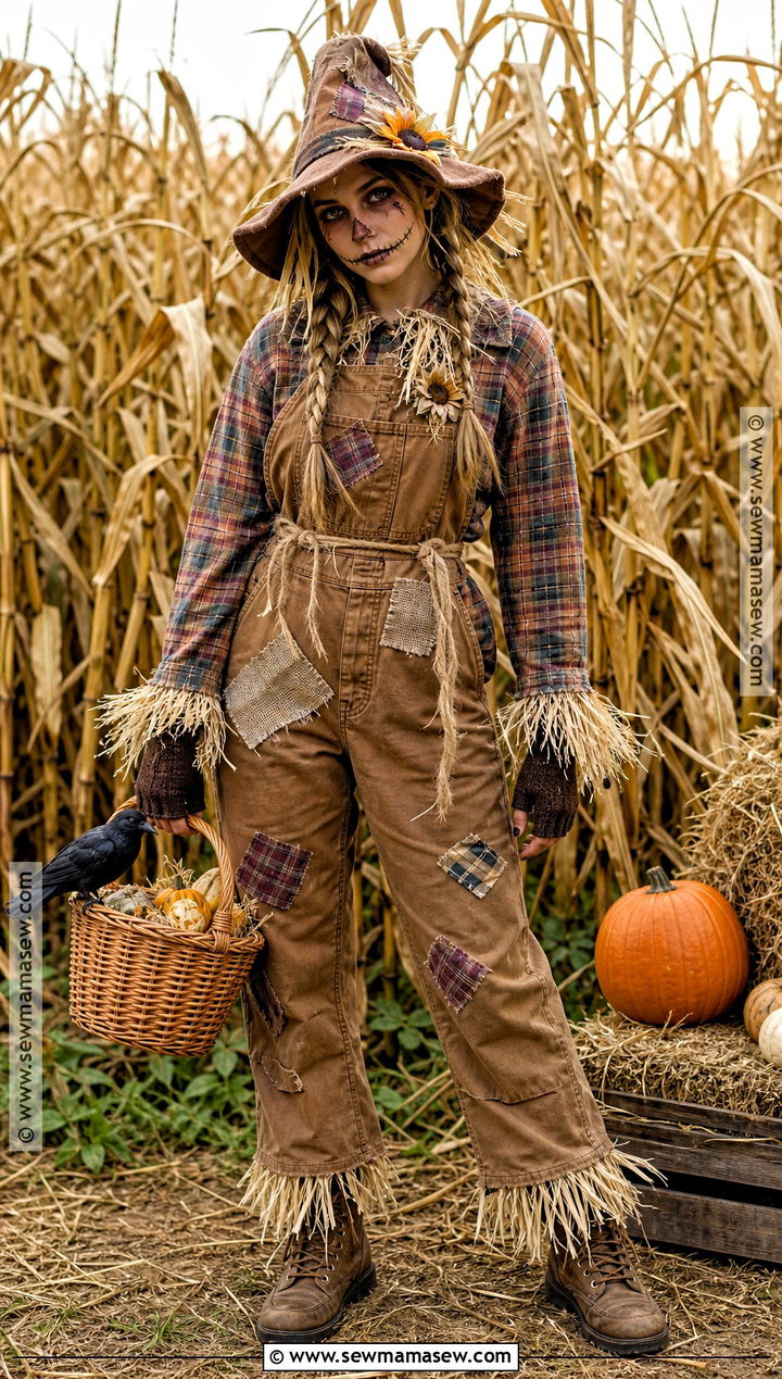 Haunted Scarecrow Horror Costume - 40 horror costume ideas