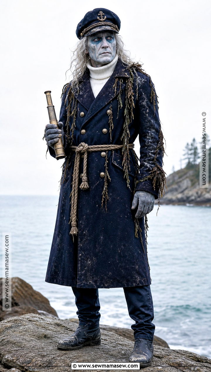 Haunted Sea Captain Costume - 45 scary costumes