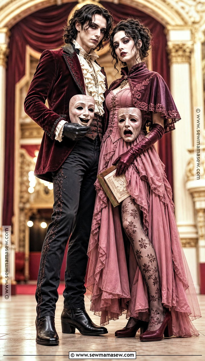 Haunted Theater Couple Costume - 30 scary couple costumes