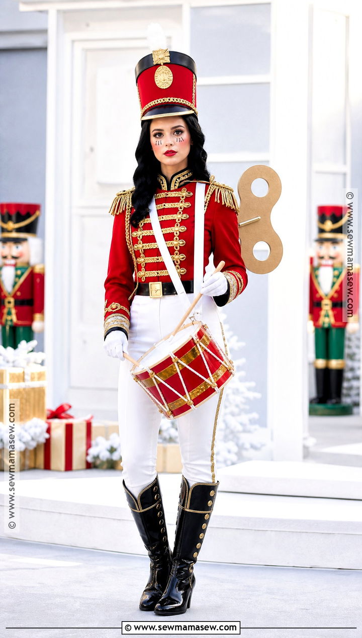 Haunted Toy Soldier Costume - 40 scary halloween costume ideas