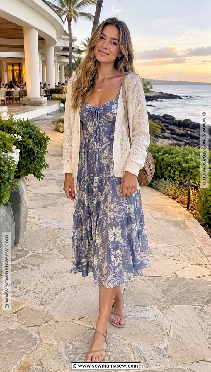 Hawaii Fall Sundress And Cardigan Outfit - 15 hawaii fall outfit ideas