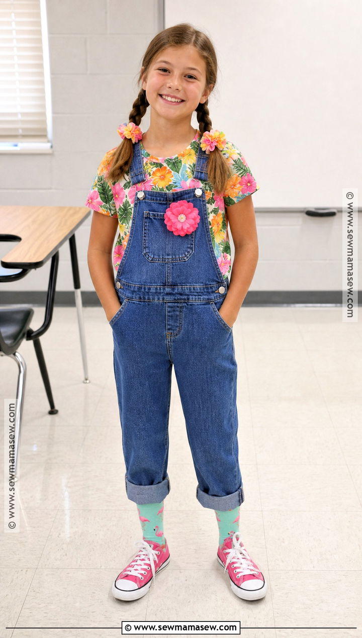 Hawaiian Shirt And Overalls Outfit - 30 hawaiian dress up day school ideas