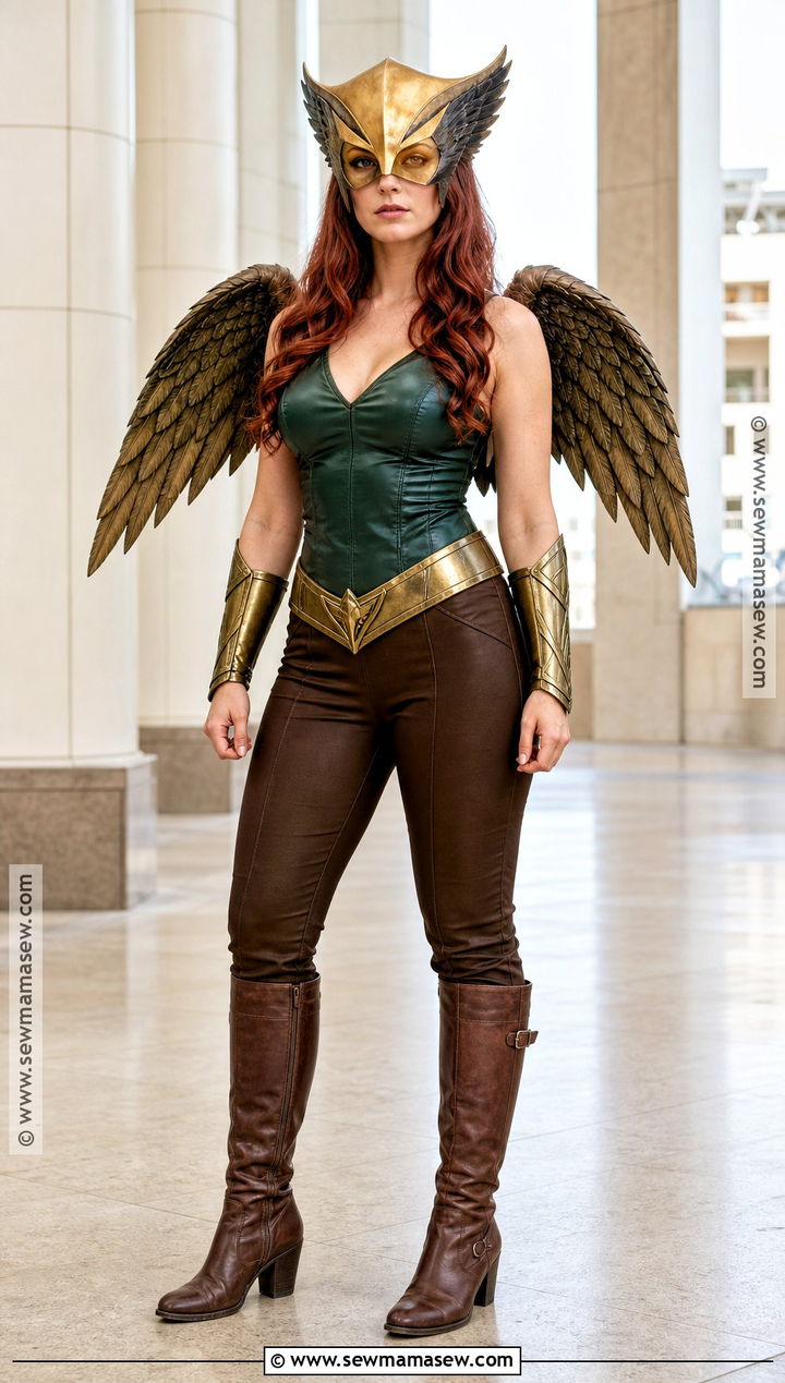 Hawkgirl Costume With Wings - 30 dc costumes for females