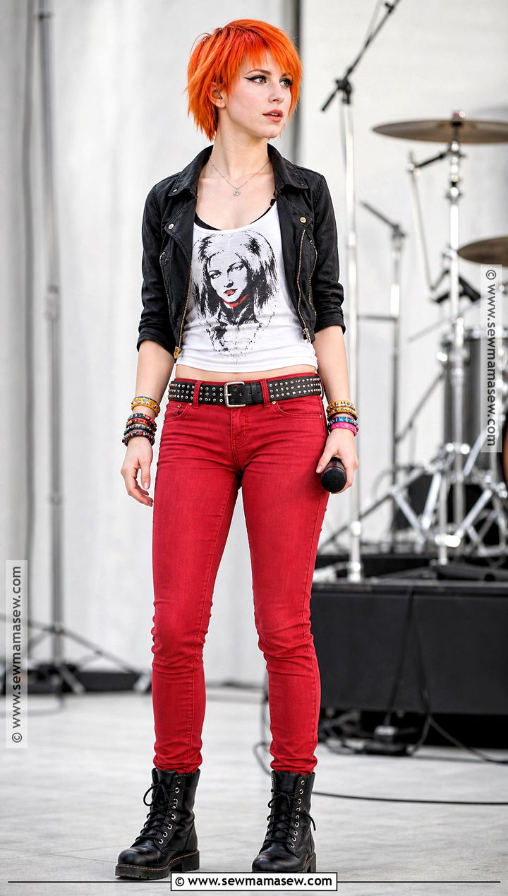 Hayley Williams Rockstar Costume - 30 Rockstar Costume Ideas for Women