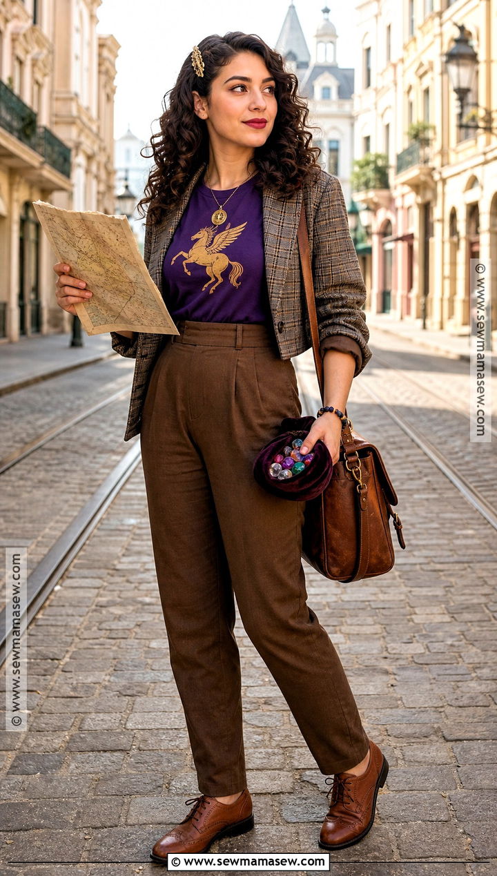 Hazel Levesque Costume With Vintage Jacket - 30 percy jackson costume ideas