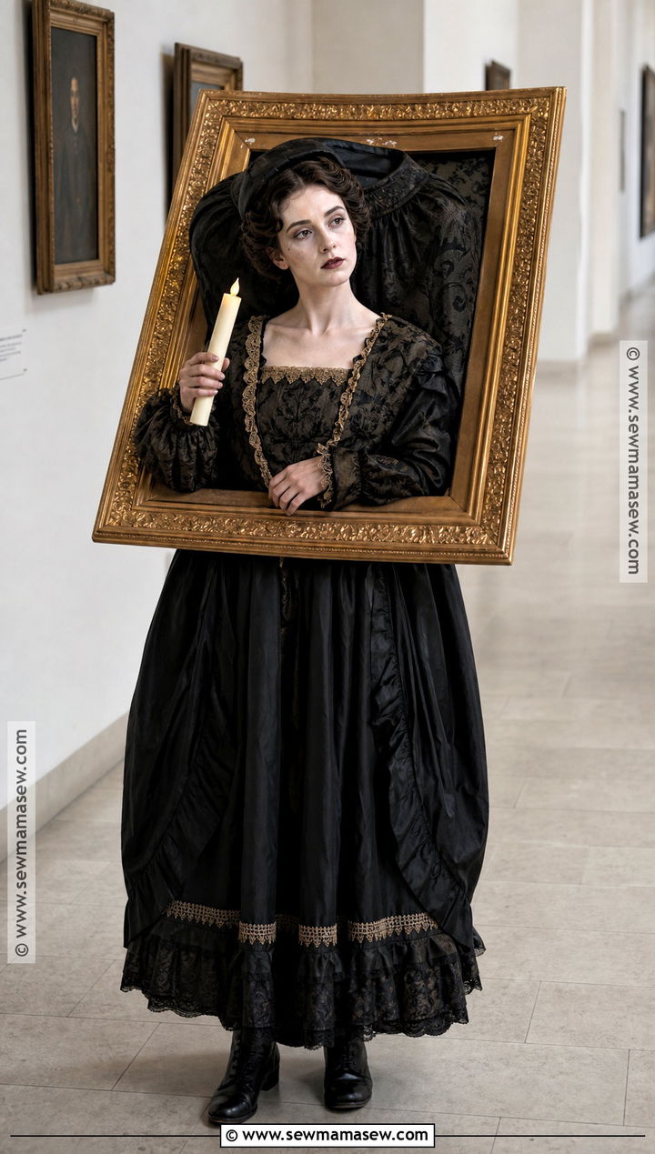 Headless Portrait Costume - 40 scary halloween costume ideas