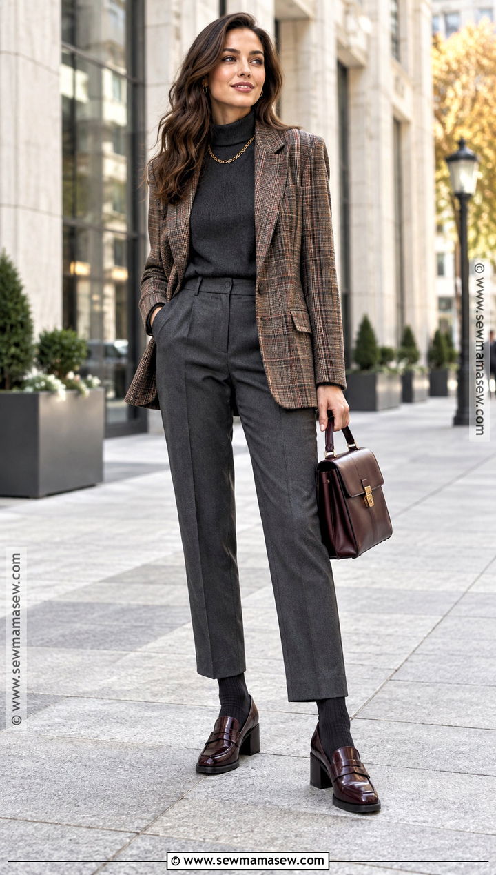 Heeled Loafers Fall Outfit - 15 best shoes for fall fashion
