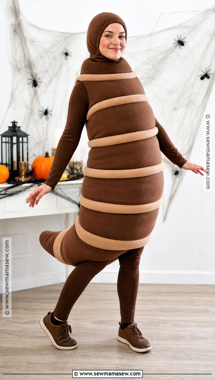 Heidi Klum Worm Costume - 30 iconic celebrity halloween costumes