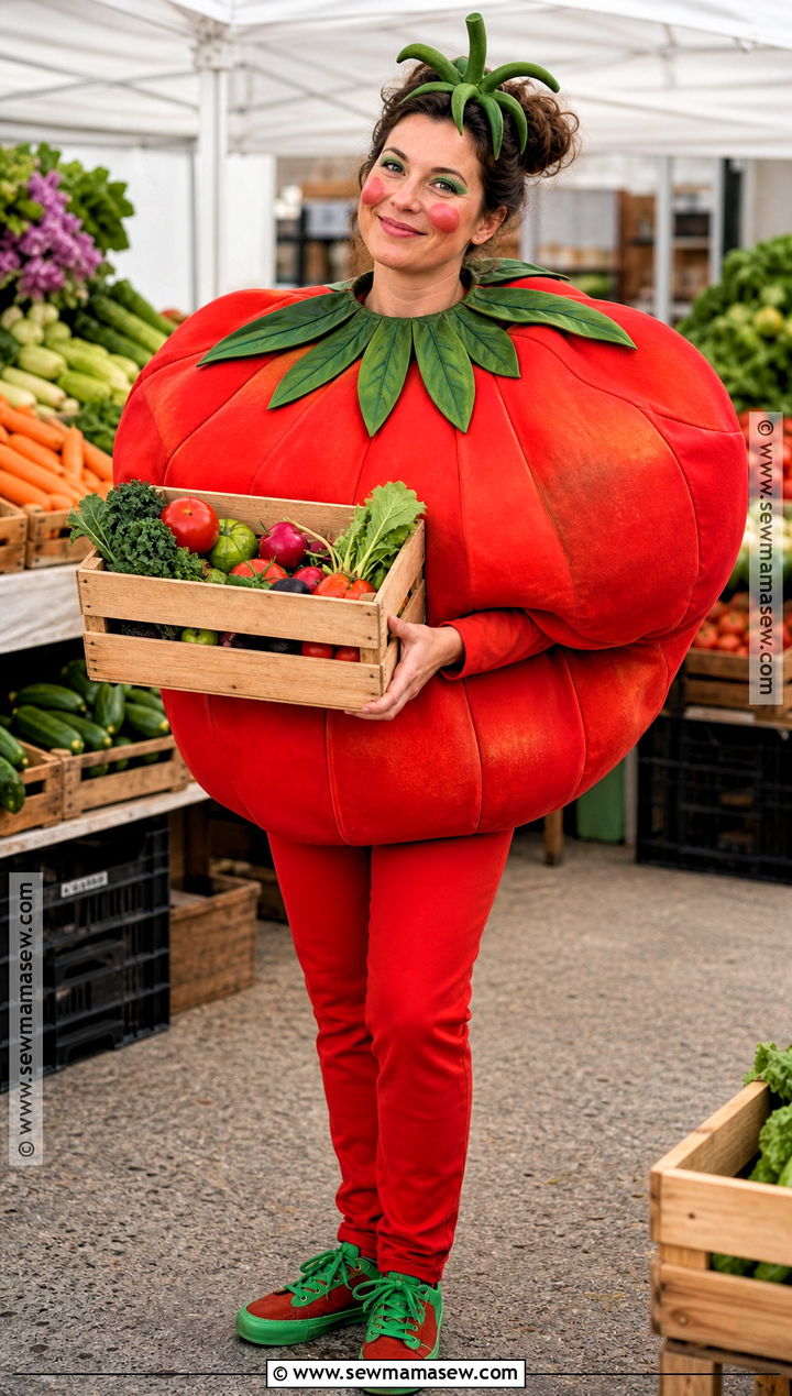 Heirloom Tomato Costume - 30 Niche Halloween Costume Ideas