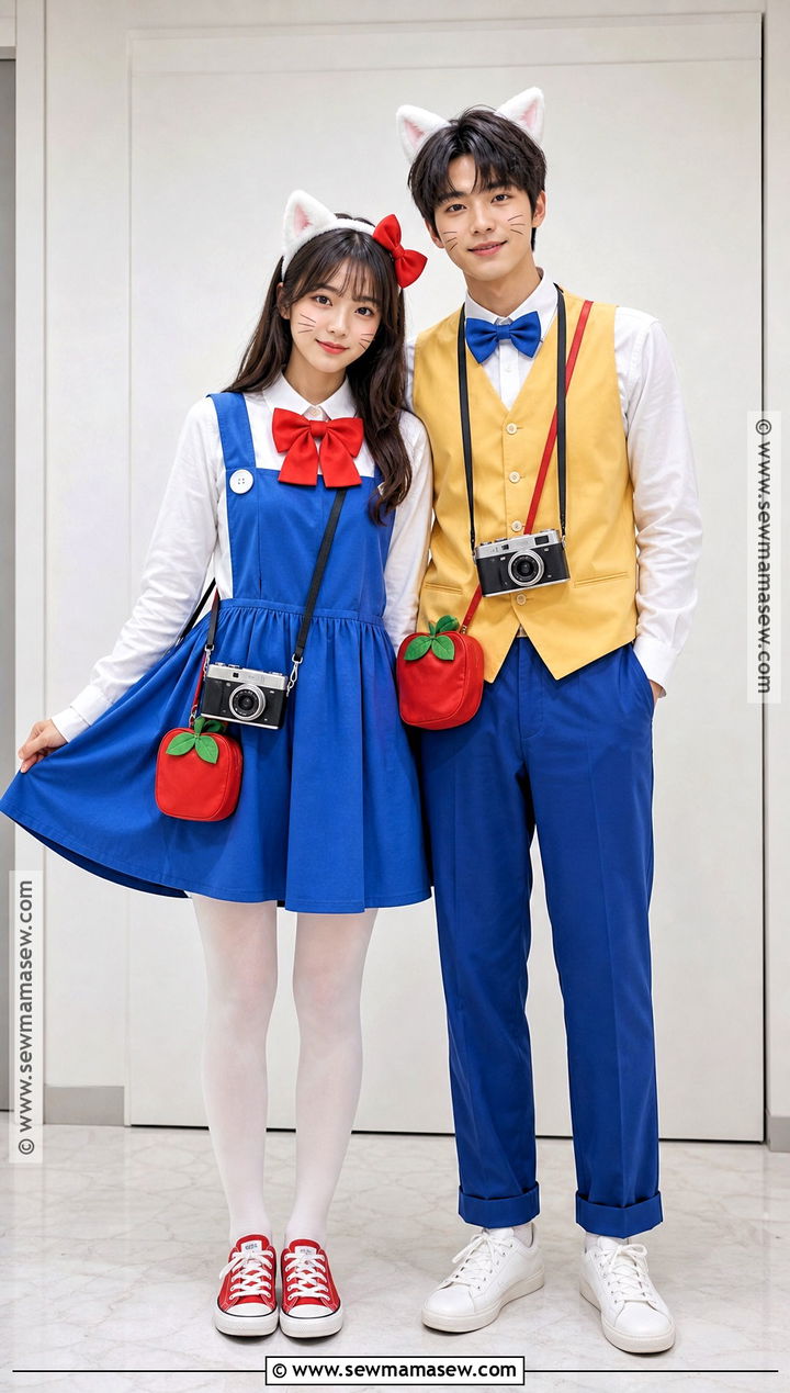 Hello Kitty And Dear Daniel Couple Costume - 30 halloween costumes hello kitty