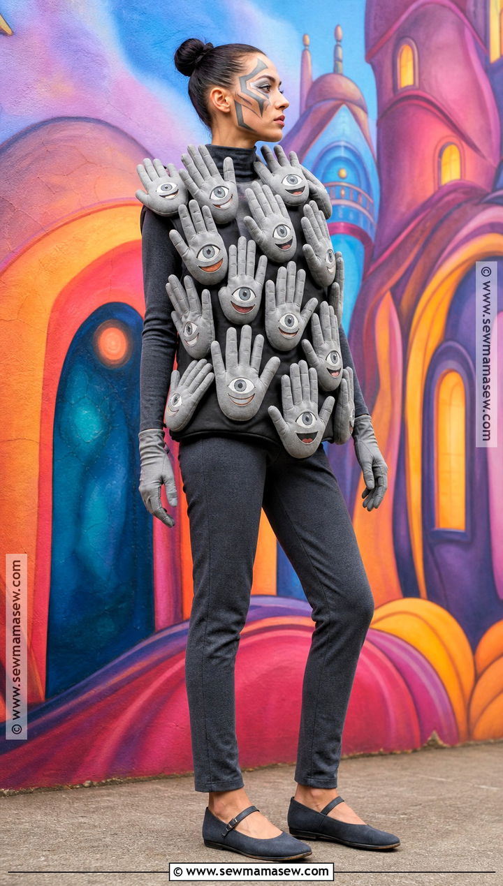 Helping Hands Illusion Costume - 30 Labyrinth Costume Ideas