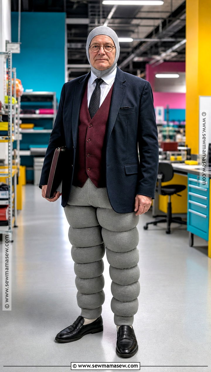 Henry Waternoose Costume With Red Vest - 30 monsters inc costume ideas