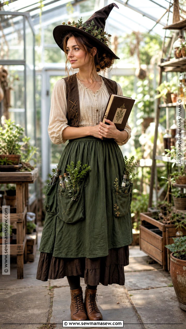 Herbalist Witch Costume - 50 witch costume ideas