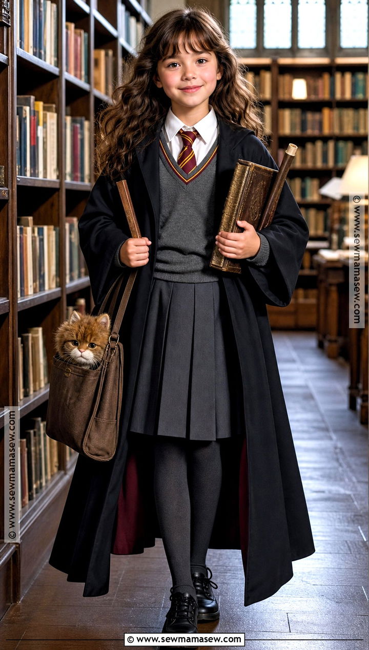Hermione Granger Book Parade Costume - 30 book parade costumes