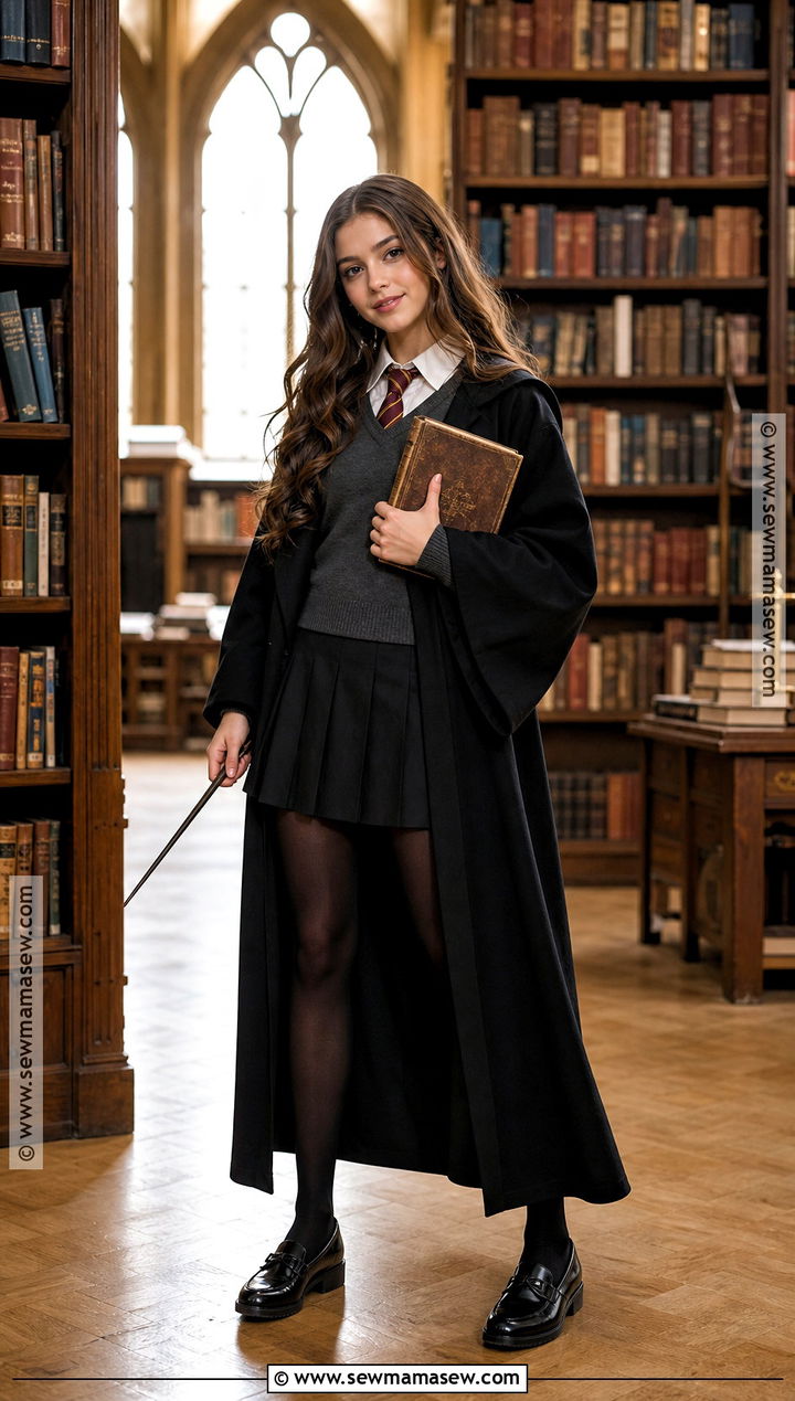 Hermione Granger Costume With School Robe - 35 halloween costumes teenage girl solo
