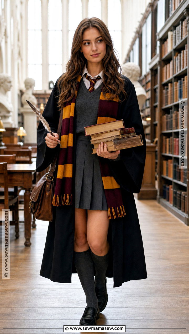 Hermione Granger School Robe Costume - 35 Movie Characters Costumes