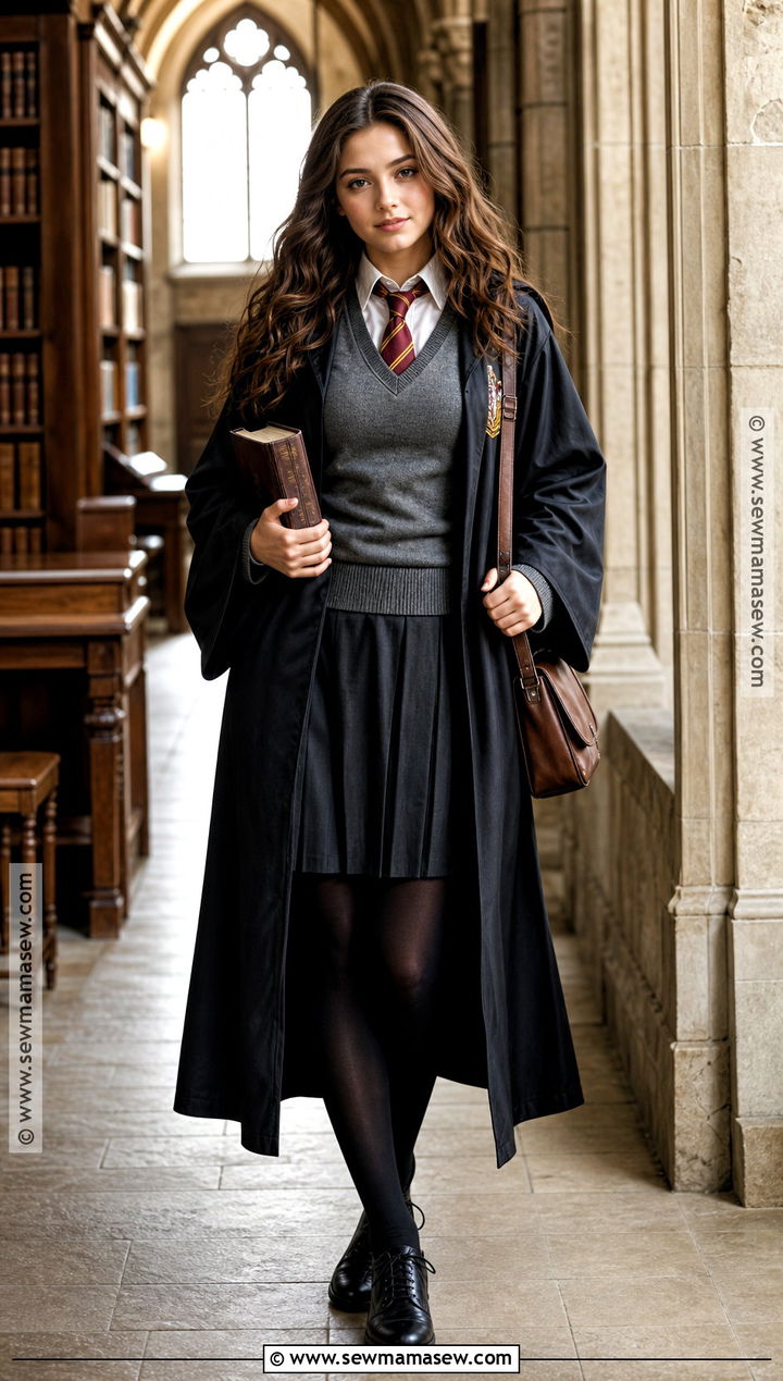 Hermione School Uniform Costume - 30 movie character costumes for females
